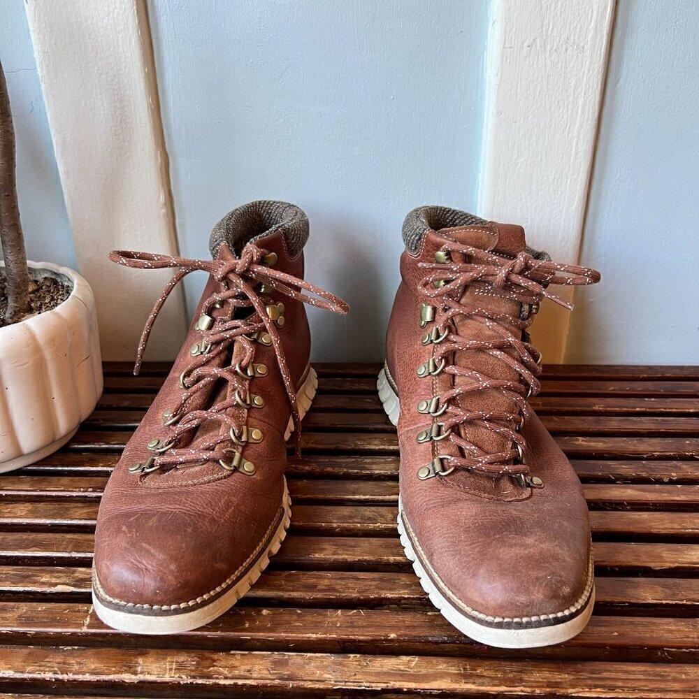 Cole Haan Men's ZERØGRAND Hiker Boot Brown